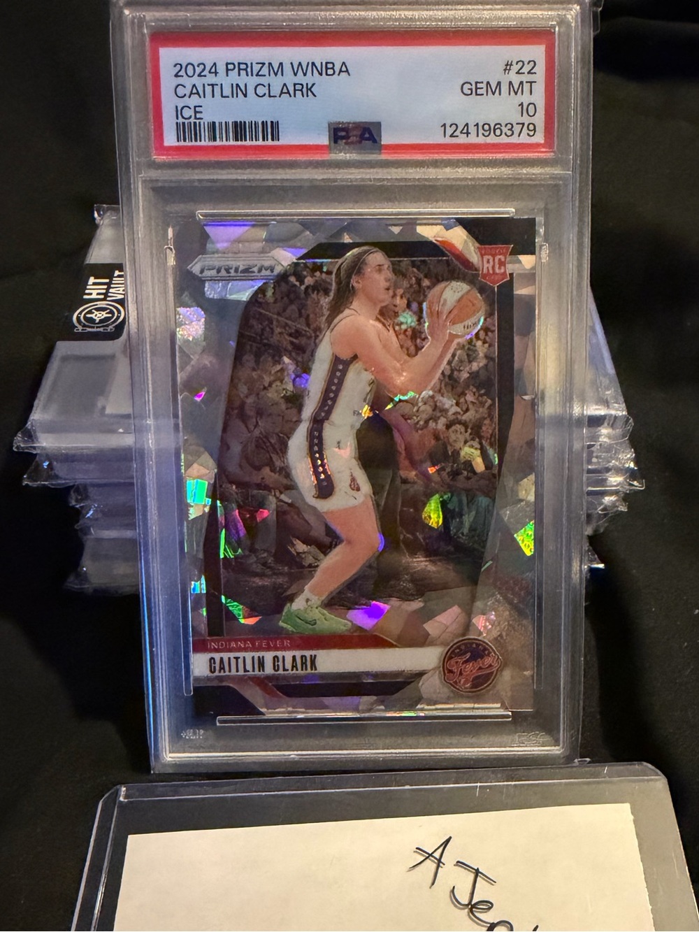 Caitlin Clark Panini Prizm WNBA Ice Rookie Card - Silver Holographic PSA 10